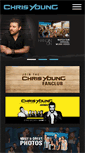 Mobile Screenshot of chrisyoungcountry.com